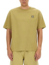 Short Sleeve T Shirt Men s Overfit Canvas LM00107KJ0119 - MAISON KITSUNE - BALAAN 2