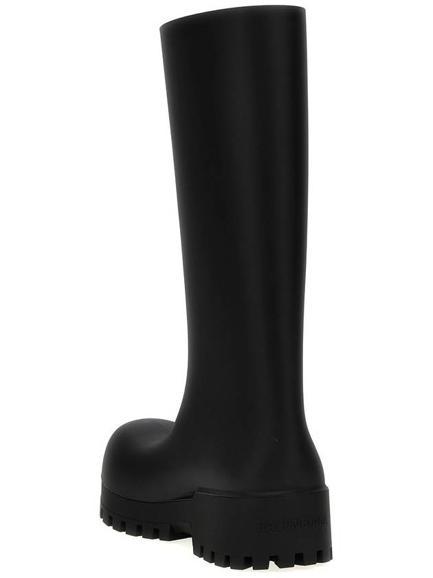 Bulldozer Rainboot Black - BALENCIAGA - BALAAN 5