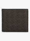 Intrecciato Bifold Half Wallet Khaki - BOTTEGA VENETA - BALAAN 2