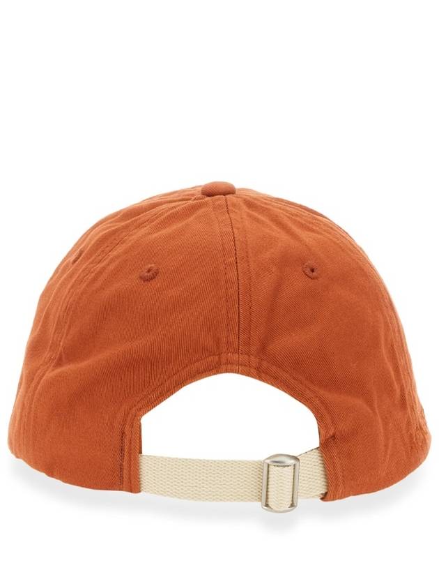 Studios Carliy Twill Cap Rust Red C40224 CTB - ACNE STUDIOS - BALAAN 4