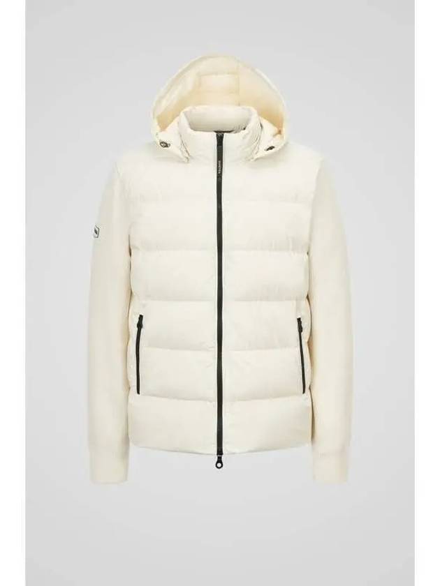 Ceprano M Light Cream Men s Down Jacket - DUVETICA - BALAAN 1