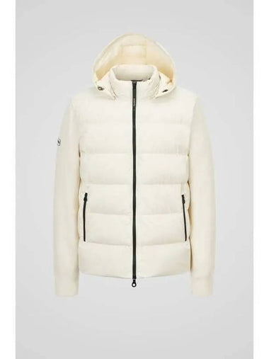 Ceprano M Light Cream Men s Down Jacket - DUVETICA - BALAAN 1