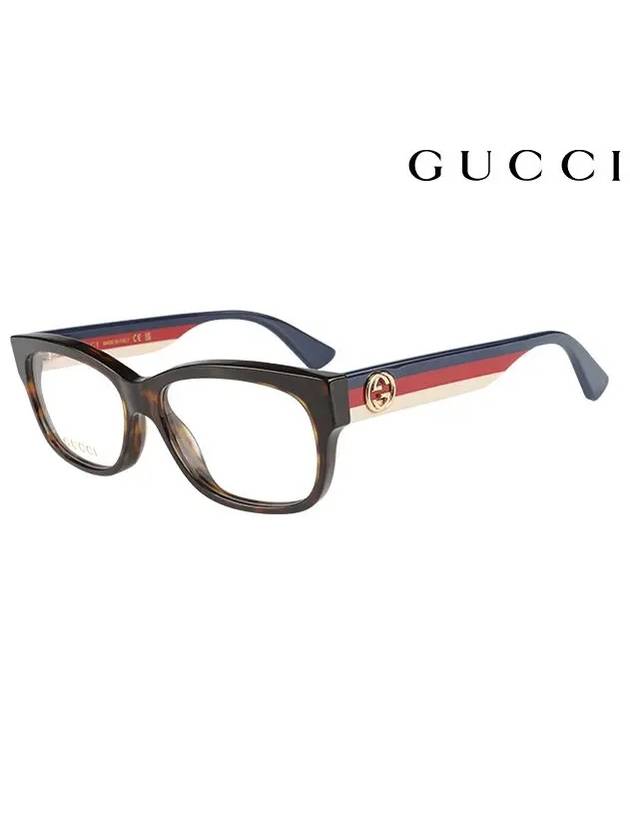Eyewear Square Acetate Eyeglasses - GUCCI - BALAAN.