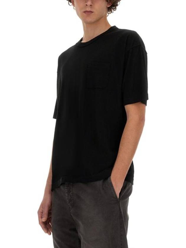 Short Sleeve T Shirt 0124105010008 BLACK - VISVIM - BALAAN 4