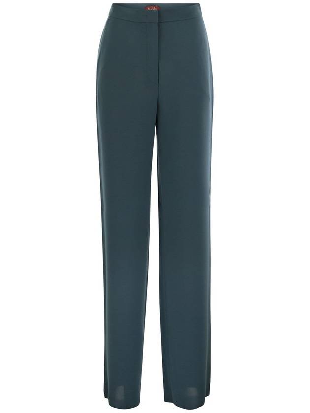 MEDUSA - Fluid cady trousers - MAX MARA - BALAAN 1