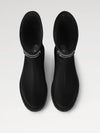 Drops Flat Half Rain Boots Black - LOUIS VUITTON - BALAAN 3