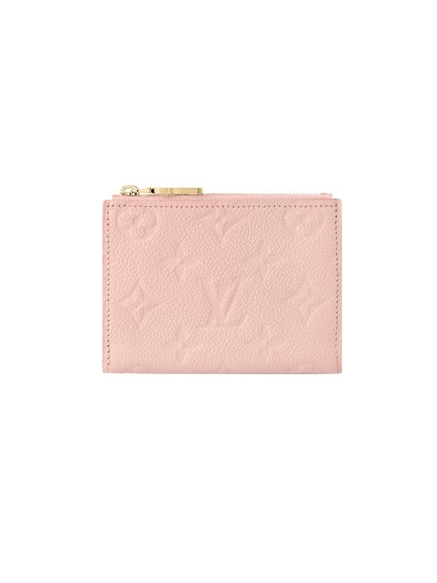 Lisa Wallet Monogram Zipper Coin Card Wallet Pink M83569 - LOUIS VUITTON - BALAAN 1