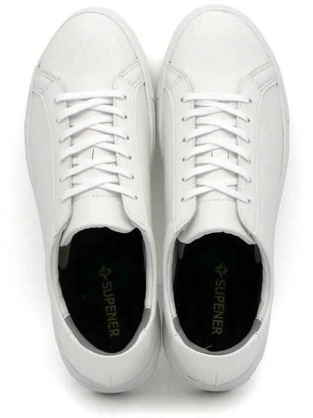 SPKCM5FM 5cm height increase leather sneakers white - SUPENER - BALAAN 3