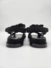 Women's Ribbon Velcro Sandals Black - CHANEL - BALAAN.