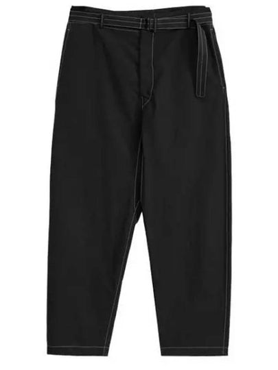 Training Jogger Straight Pants Black - LEMAIRE - BALAAN 2