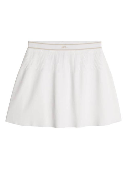 Emma Knit Skirt White - J.LINDEBERG - BALAAN 2