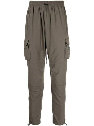 247 Drawstring Straight Pants Olive - REPRESENT - BALAAN 1