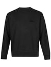 Embroidery Logo Sweatshirt Black - CP COMPANY - BALAAN 3