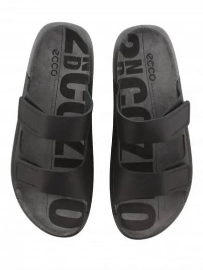 Women's 2nd Cozmo Slippers Black - ECCO - BALAAN 2