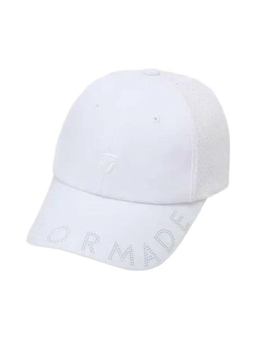 Men's Logo Point Punching Ball Cap White - TAYLORMADE - BALAAN 1