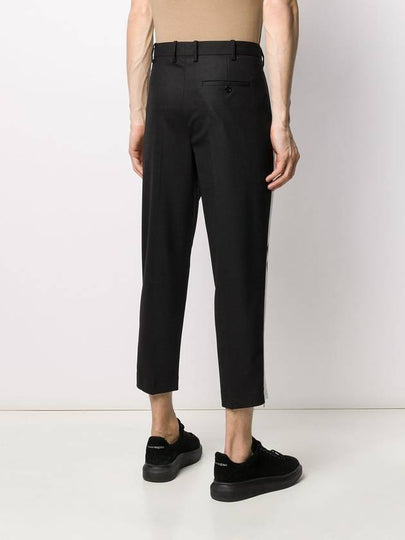 Neil Barrett contrasting side panel cropped trousers - NEIL BARRETT - BALAAN 2