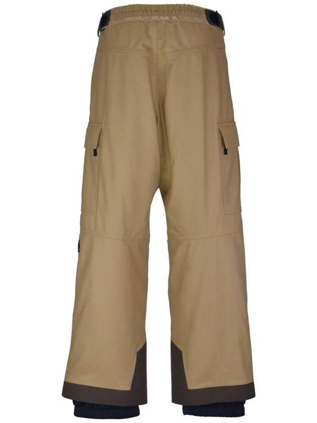 Padded technical wool ski straight pants brown - MONCLER - BALAAN 4