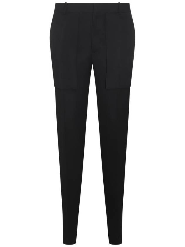 Black Wool Trousers 741220QVV211000 B0560955962 - ALEXANDER MCQUEEN - BALAAN 1