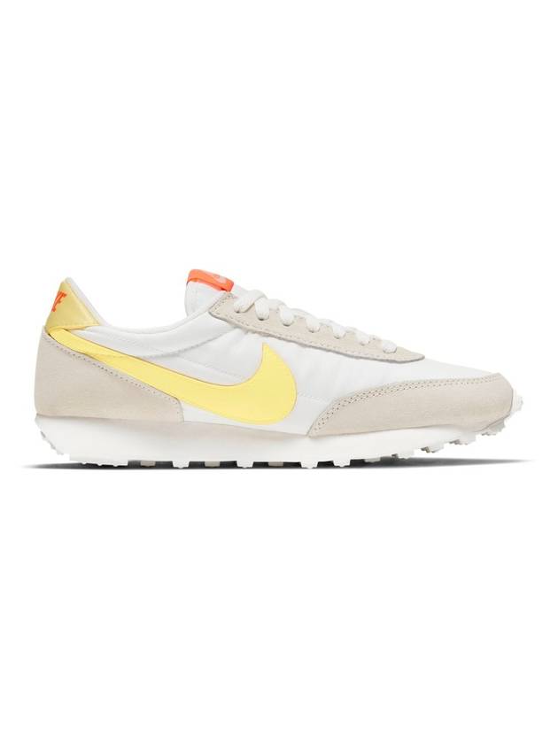 Women's Daybreak Low Top Sneakers Pale Ivory Light Zitron Bright Mango - NIKE - BALAAN 1