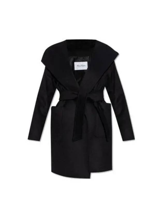 Wool Single Coat Black - MAX MARA - BALAAN 2