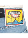 Men's Light Clean Wash Skater Jeans Blue - DSQUARED2 - 8