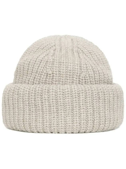 Darwin Rib Cashmere Beanie Natural - LORO PIANA - BALAAN 2