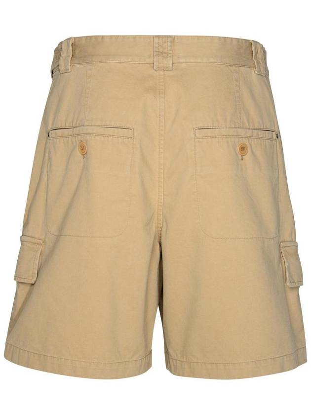 LISETTE Cotton Shorts Beige - ISABEL MARANT - BALAAN 4