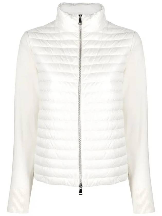 24 Women s Wool Zip up Padded Cardigan 9B00024 M1131 030 - MONCLER - BALAAN 1