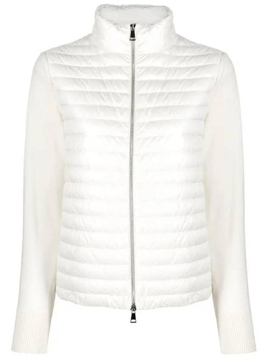 24 Women s Wool Zip up Padded Cardigan 9B00024 M1131 030 - MONCLER - BALAAN 1