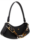 O Lock Swing Shoulder Bag Black - FENDI - BALAAN 5