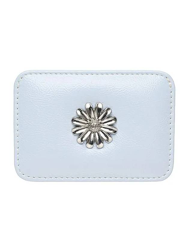 Daisy Slim Mini Transportation Card Wallet Sky Blue - LE MASQUE - BALAAN 1