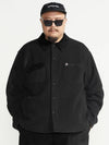 Double fleece work jacket black - BOOVOOM - BALAAN 1