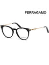 Ferragamo glasses frame SF2927 001 round horn rim - SALVATORE FERRAGAMO - BALAAN 7