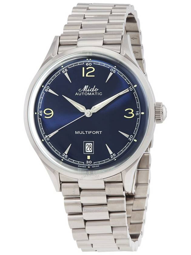 Mido Multifort Automatic Blue Dial Men's Watch M0404071104700 - MIDO - BALAAN 1