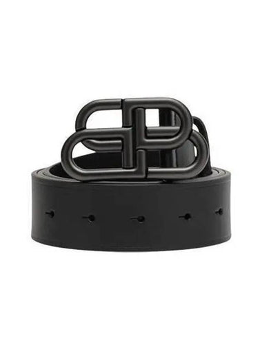 NEW BB Belt Black 570370 1CH55 - BALENCIAGA - BALAAN 1