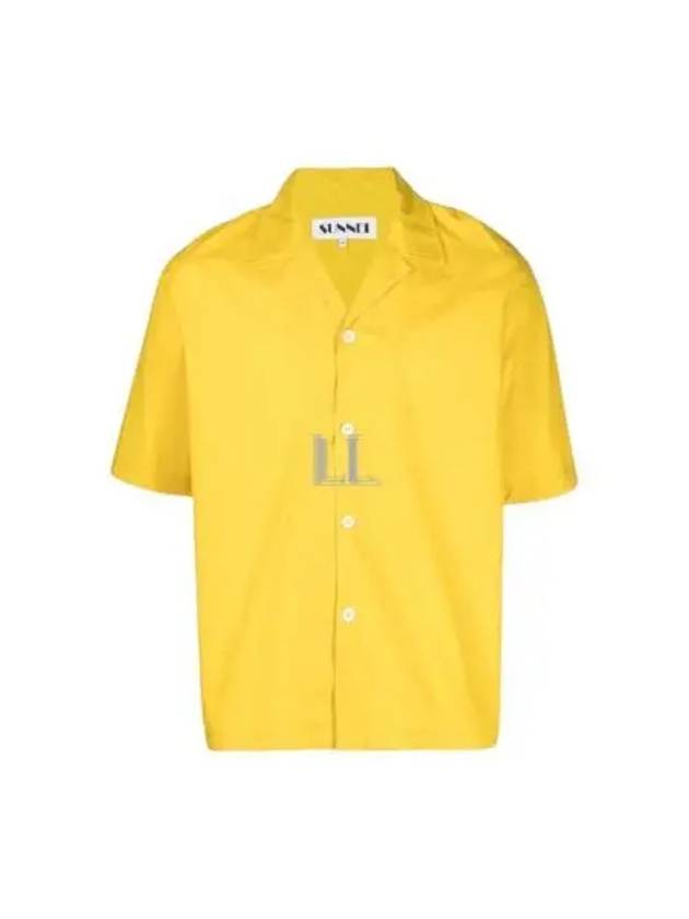 Regular Short Sleeve Shirt Yellow - SUNNEI - BALAAN 2