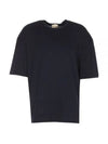 Logo Short Sleeve T-shirt Navy - TEN C - BALAAN 2