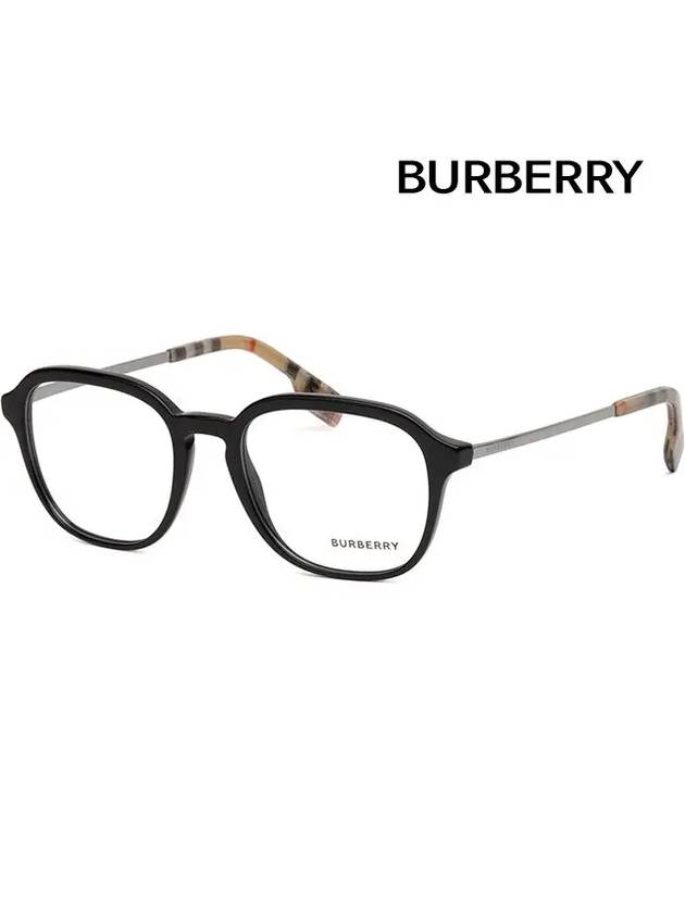 Eyewear THEODORE Horn-Rim Wellington Glasses Black - BURBERRY - BALAAN 4