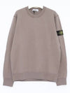 Wappen Patch Garment Dyed Sweatshirt Grey - STONE ISLAND - BALAAN 3