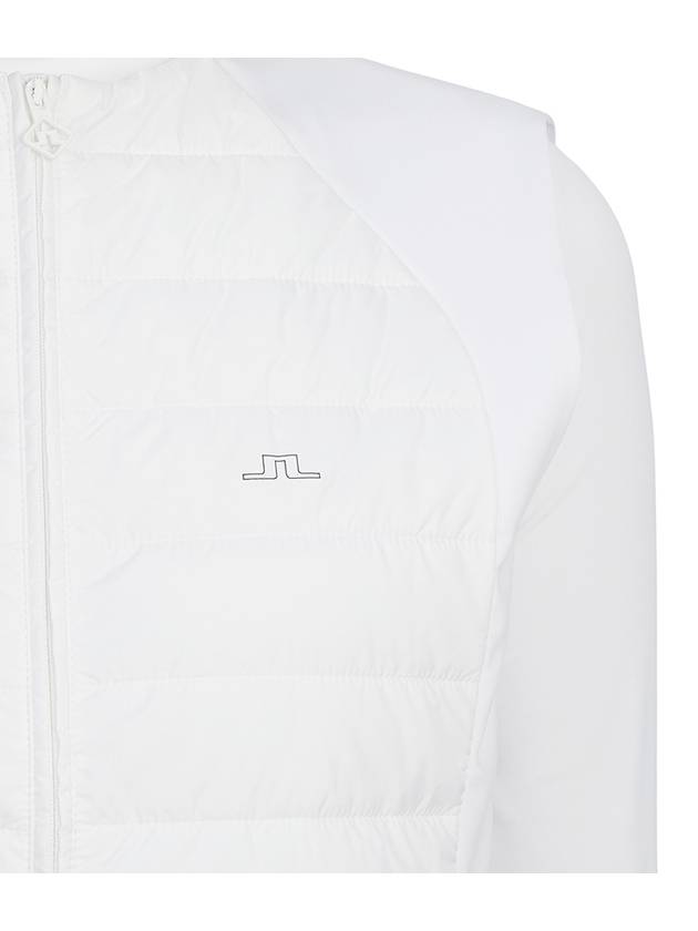 Women's Nellie Corda Padded Vest White - J.LINDEBERG - BALAAN 11