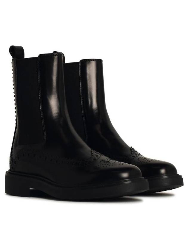 Leather Chelsea Boots Black - TOD'S - BALAAN 3