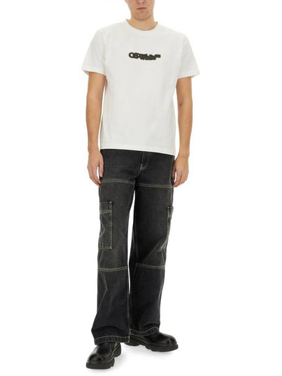 Off-White Cargo Jeans - OFF WHITE - BALAAN 2