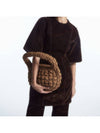 Quilted Mini Shoulder Bag Brown - COS - BALAAN 6