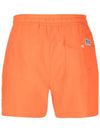 Men's Embroidered Blue Logo Swim Shorts Orange - POLO RALPH LAUREN - BALAAN 4