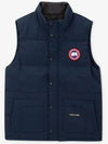 Freestyle Crew Vest Blue - CANADA GOOSE - BALAAN 3