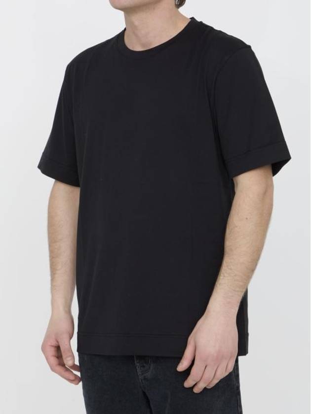 Staff Only Cotton Short Sleeve T-Shirt Black - FENDI - BALAAN 3