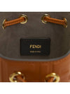 Mon Tresor Small Leather Bucket Bag Brown - FENDI - BALAAN 11