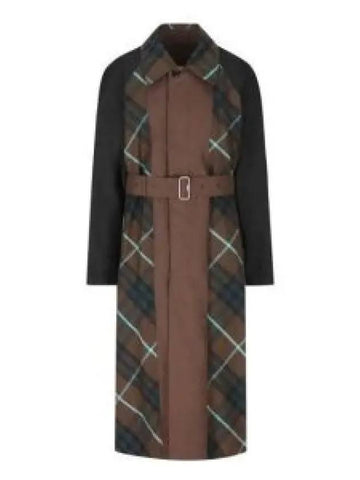 Long Reversible Bradford Car Coat 8076711 1139465 - BURBERRY - BALAAN 1