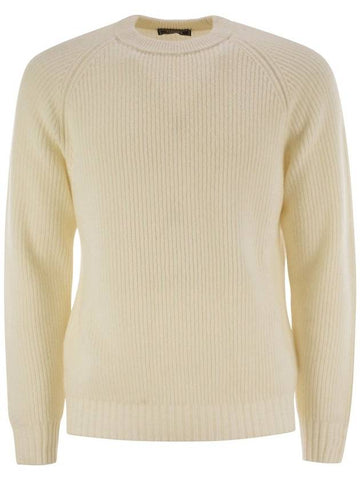 Crew-neck rib sweater - PESERICO - BALAAN 1