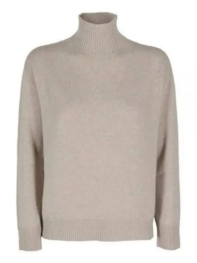 Tahiti Knit Turtleneck Beige - MAX MARA - BALAAN 2